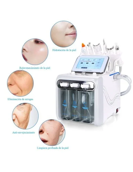 Hidrodermoabrasión 6 en 1