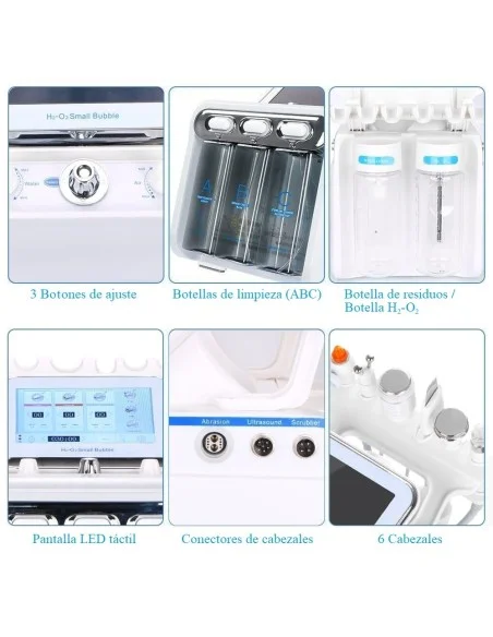 Hidrodermoabrasión 6 en 1